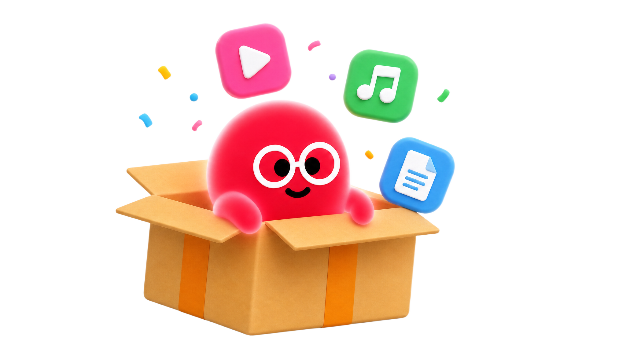 Daily Japanese learning-material box